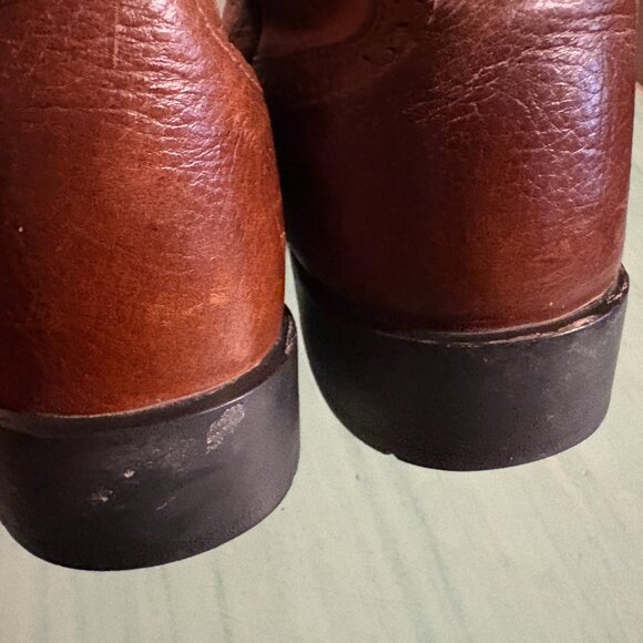 Mens Ariat ATS Roughneck Heritage Western Brown Cowboy Boots Size 13 D 10002252 - Picture 5 of 10